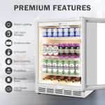 Velieta 24 Inch Beverage Refrigerator for Cans