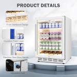 Velieta 24 Inch Beverage Refrigerator for Cans