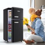 DEMULLER 3.5 Cu.Ft Mini Fridge with Freezer