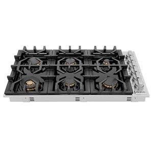 ZLINE 36-Inch Gas Cooktop with 6 Burners