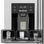 Electactic 20 Cu.ft. French Door Stainless Steel Fridge