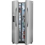 22.3 cu. ft. Side by Side Refrigerator - Stainless Steel