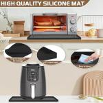 Heat Resistant Silicone Mat for Air Fryer & Microwave