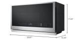 Smart Wi-Fi Over-the-Range Microwave with ExtendaVent