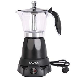 LAOION Electric Cuban Coffee Maker, 3 or 6 Cup