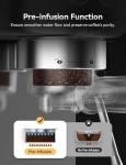 Neretva 20 Bar Espresso Machine - Compact & Stylish