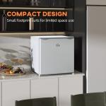 HOMCOM 1.1 Cu.Ft Compact Countertop Mini Freezer