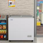 KoolMore 33-Inch Commercial Ice Cream Chest Freezer