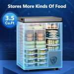 Lifeplus 3.5 Cu. Ft. Compact Chest Freezer