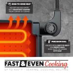 Gourmia 22-Inch XL Electric Nonstick Griddle