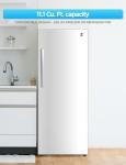 11.1 Cu. Ft. Convertible Freezer Refrigerator, White