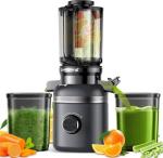 GlowWise Cold Press Juicer with Large Chute