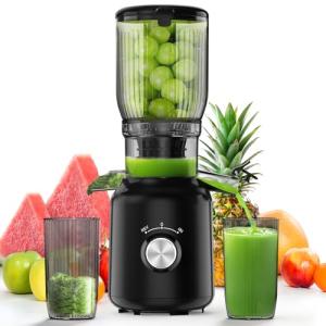 Cold Press Juicer with Wide Feed Chute