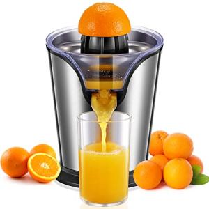 FOHERE Electric Citrus Juicer with Two Cones