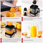 Luukmonde 1.2L Electric Citrus Juicer - Black