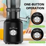 Cold Press Juicer with Wide Feed Chute