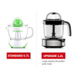 Luukmonde 1.2L Electric Citrus Juicer - Black