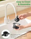 GlowWise Cold Press Juicer with Large Chute