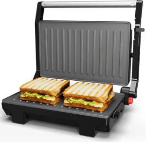1000W Non-Stick Panini Press and Grill