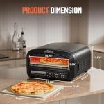 Big Horn Pizza Oven - 14" Electric Countertop