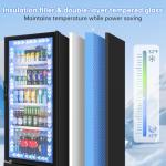 Velieta 24.5-Inch Commercial Beverage Refrigerator