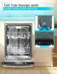 BLACK+DECKER 24" Built-In Dishwasher with 6 Wash Programs