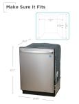 BLACK+DECKER 24" Built-In Dishwasher with 6 Wash Programs