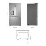 LG 26 Cu. Ft. Stainless Smart French Door Refrigerator