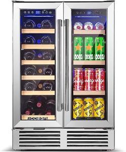 BODEGA 24 Inch Dual Zone Wine & Beverage Cooler