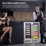 BODEGA 24 Inch Dual Zone Wine & Beverage Cooler