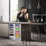 BODEGA 24 Inch Dual Zone Wine & Beverage Cooler