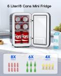 BEICHEN 6L Mini Fridge for Home and Travel