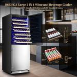 BODEGA 24 Inch Dual Zone Wine and Beverage Cooler