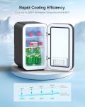 BEICHEN 6L Mini Fridge for Home and Travel