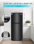 BLACK+DECKER 12.1 Cu. Ft. Top Freezer Refrigerator