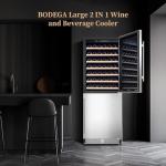BODEGA 24 Inch Dual Zone Wine and Beverage Cooler
