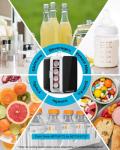 Compact 10L Mini Fridge with AC/DC Adapters