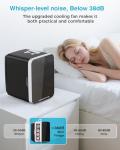 Compact 10L Mini Fridge with AC/DC Adapters