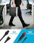 Compact 10L Mini Fridge with AC/DC Adapters