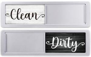 Magnetic Clean Dirty Dishwasher Sign - Farmhouse Style
