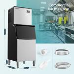 EUHOMY 400Lbs Commercial Ice Maker Machine