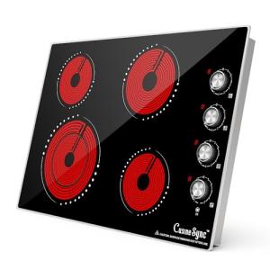 Cuisinesync 30" Electric Cooktop with 4 Burners