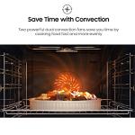 SAMSUNG 30" Smart Double Wall Oven with Steam Cook