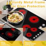 Cuisinesync 30" Electric Cooktop with 4 Burners