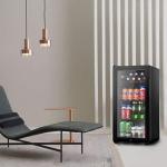 HAILANG 3.2 Cu. Ft. Mini Beverage Fridge