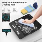 VBGK 1800W Portable Induction Cooktop with Timer