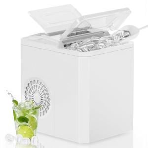 Portable Ice Maker, 26lbs Daily, Auto-Cleaning