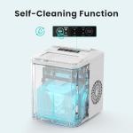 Portable Ice Maker, 26lbs Daily, Auto-Cleaning