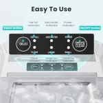 Portable Ice Maker, 26lbs Daily, Auto-Cleaning