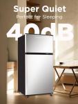 Woolworths Retro Compact Mini Fridge with Freezer